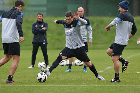 18 May 2013, Inter training in Appiano Gentile
