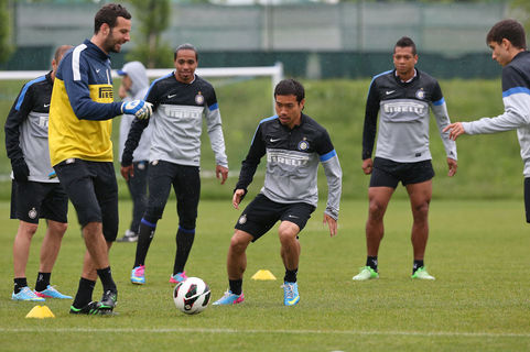 18 May 2013, Inter training in Appiano Gentile