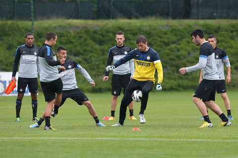18 May 2013, Inter training in Appiano Gentile