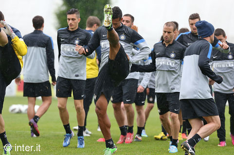 Ultimo allenamento verso Inter-Udinese