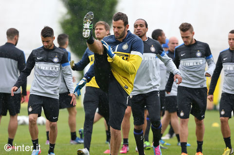 Ultimo allenamento verso Inter-Udinese