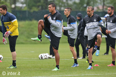 Ultimo allenamento verso Inter-Udinese