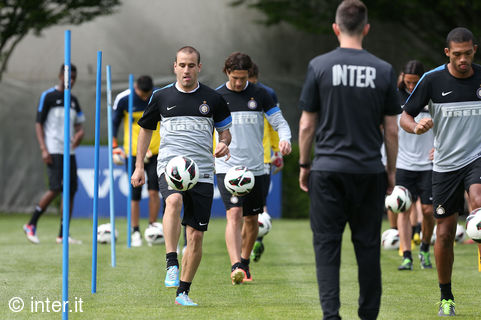 Allenamento post Udinese
