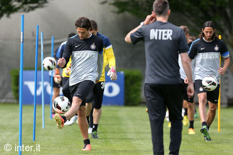 Allenamento post Udinese