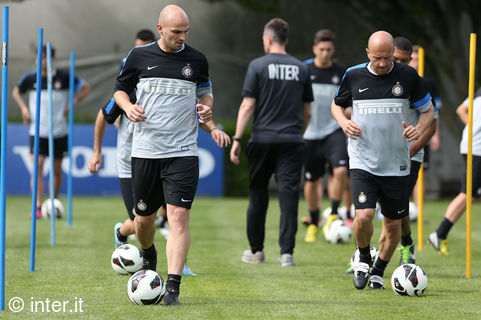 Allenamento post Udinese