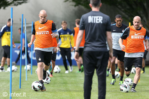 Allenamento post Udinese