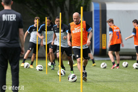 Allenamento post Udinese