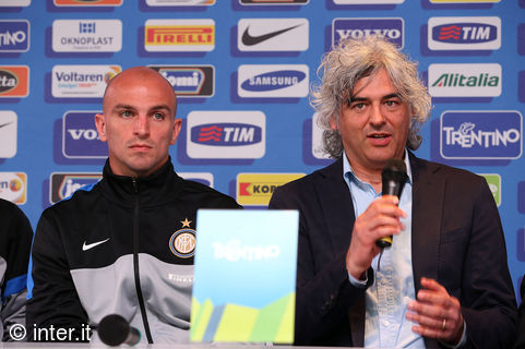 Press conference on pre-season in Pinzolo
