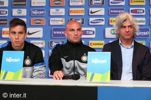 Press conference on pre-season in Pinzolo