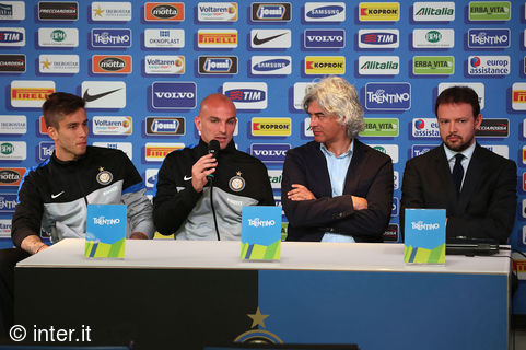 Press conference on pre-season in Pinzolo