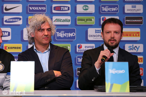 Press conference on pre-season in Pinzolo