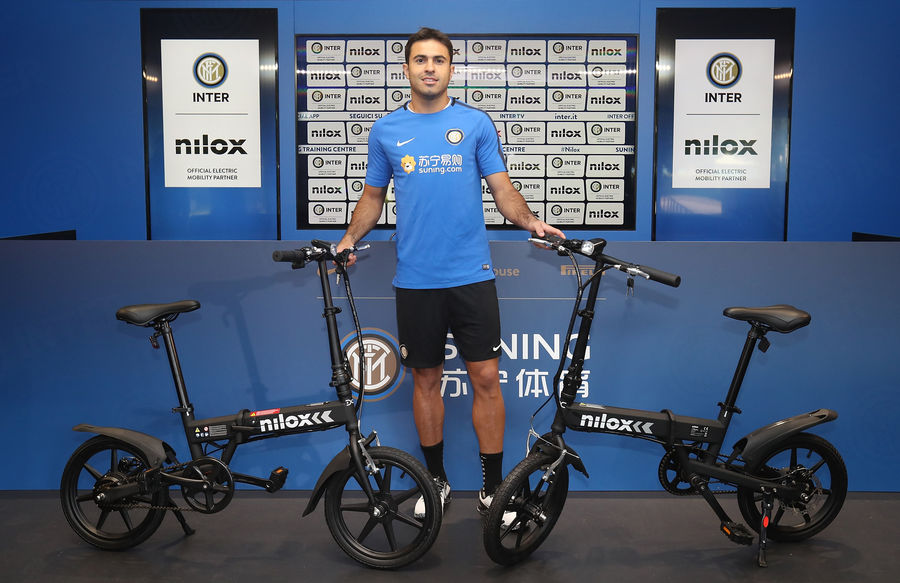 Nilox delivers the E-bike X2 to the Nerazzurri | NEWS
