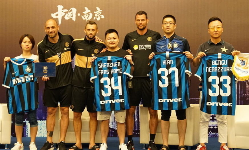 Brozovic, Padelli e Berni incontrano gli Inter Club cinesi