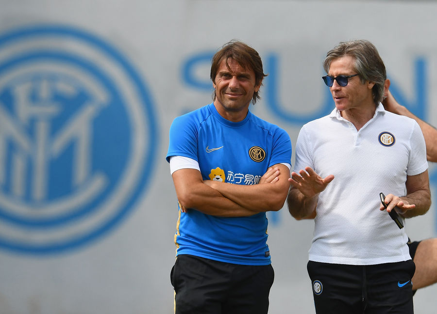 Doppia seduta di allenamento al Centro Sportivo Suning