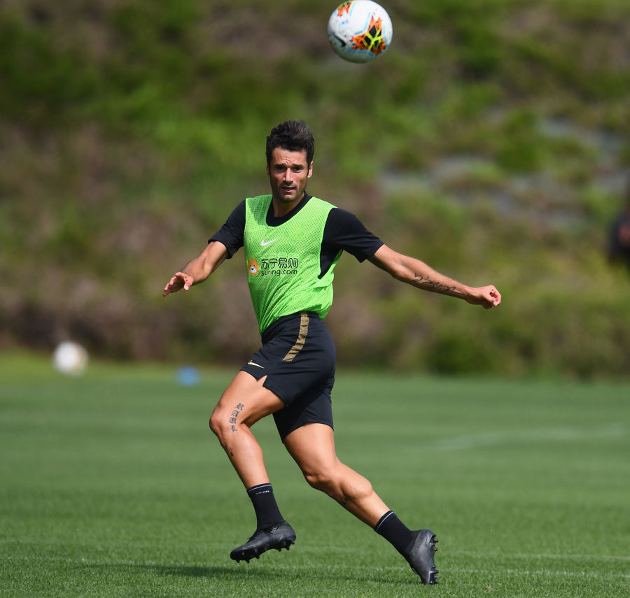 Doppia seduta di allenamento al Centro Sportivo Suning