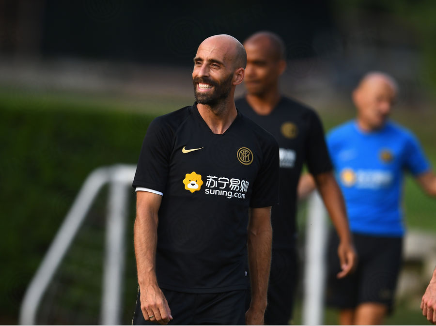 Doppia seduta di allenamento al Centro Sportivo Suning