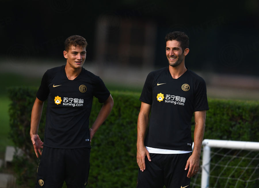 Doppia seduta di allenamento al Centro Sportivo Suning