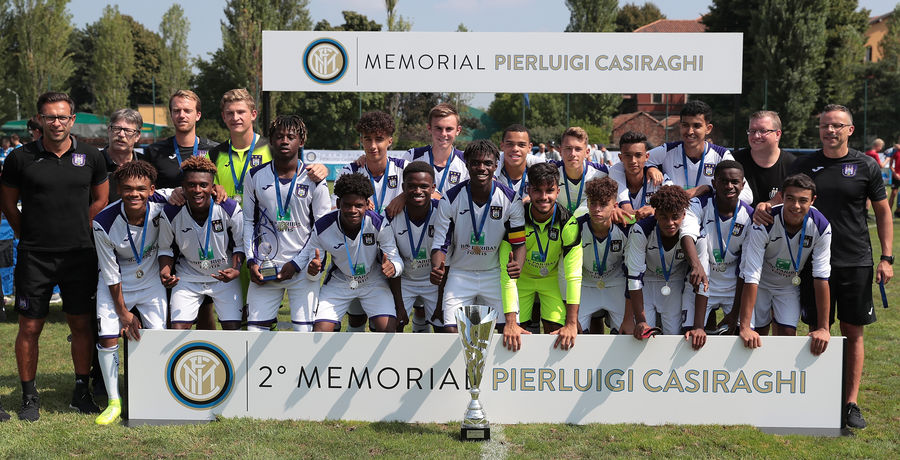 2° Memorial Casiraghi, trionfa l'Anderlecht. L'Inter U17 al 2° posto